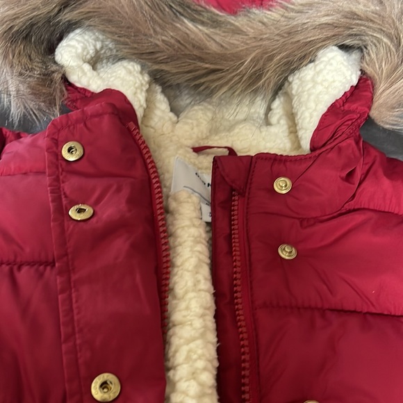 Super cute red girls jacket used only a few times - Picture 2 of 6